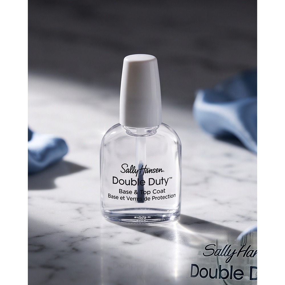 Sally Hansen Double Duty Base and Top Coat Clear Nail Treatment 45109 0.45 fl oz
